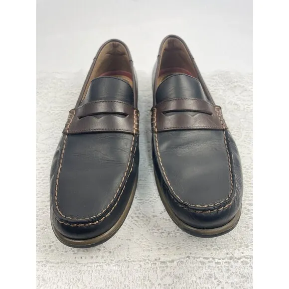 Florsheim Loafers Mens Size 9.5 M Shoes Slip On Leather Comfort Black NWOT