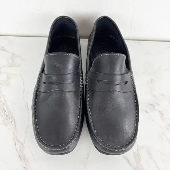 Florsheim Men’s Soft Leather Moccasin Slip On Loafers Sz 7 1/2 EEE