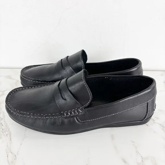 Florsheim Men’s Soft Leather Moccasin Slip On Loafers Sz 7 1/2 EEE