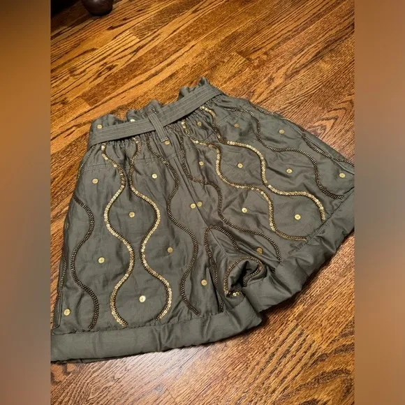 Free People All About It Quilted Shorts Size Small