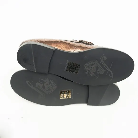 Free People. Blanket Stitch Loafers.
