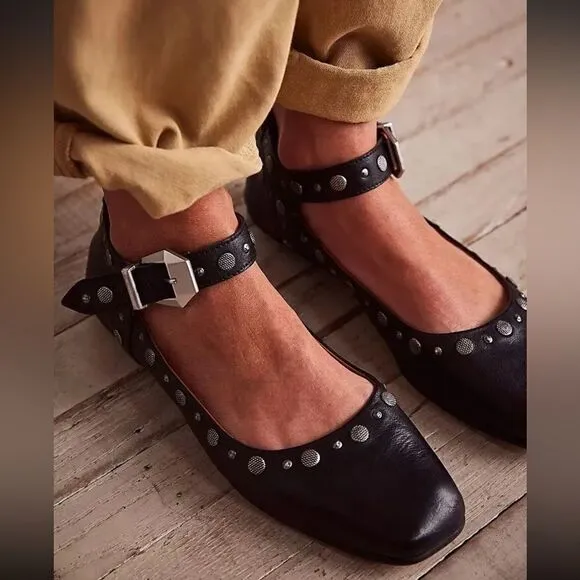 Free People Mystic Mary Jane Flat
