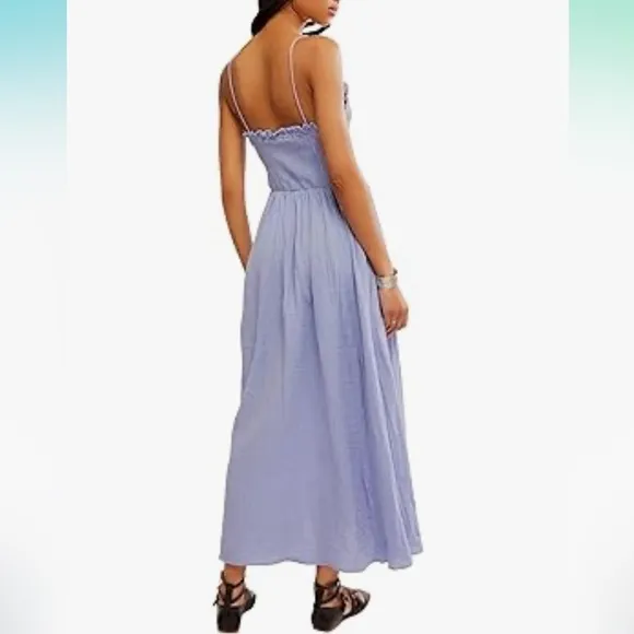 Free People Sweet Midi Nothings Midi Dress Size Small