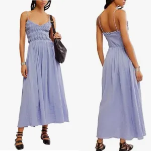 Free People Sweet Midi Nothings Midi Dress Size Small