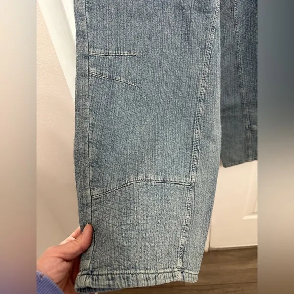 Free People We The Free Midnight Voyage Harem Jeans size Large - NWT