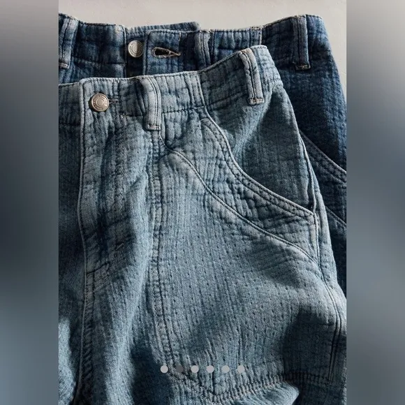 Free People We The Free Midnight Voyage Harem Jeans size Large - NWT