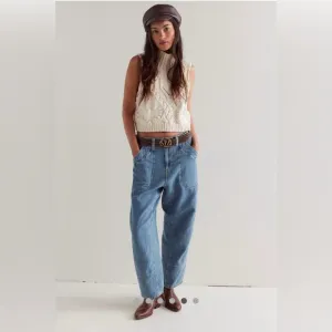 Free People “We The Free” Midnight VoyageHarem Jeans size various sizes - NWT