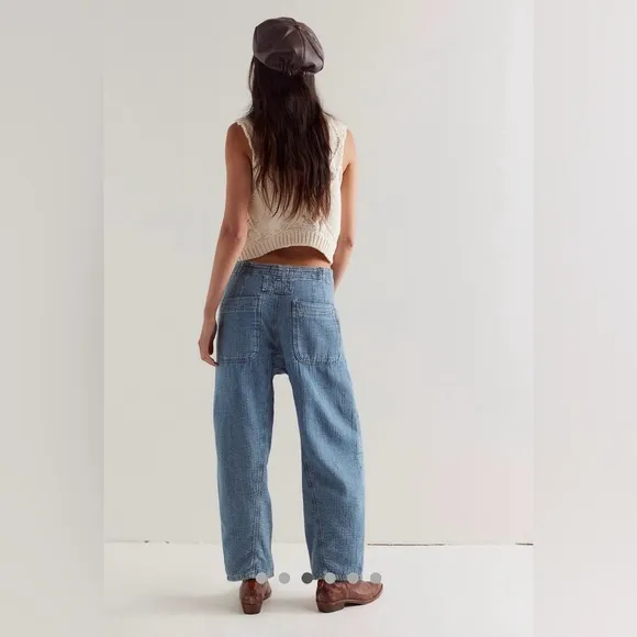 Free People “We The Free” Midnight VoyageHarem Jeans size various sizes - NWT