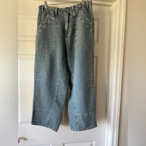 Free People “We The Free” Midnight VoyageHarem Jeans size various sizes - NWT