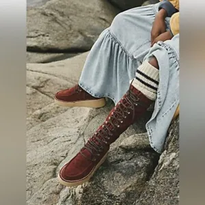 FREE PEOPLEAva Tall Lace Up Boots