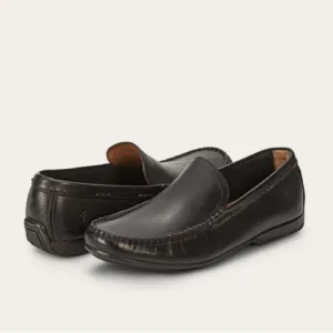 FRYE LEWIS VENETIAN Mens Loafers Size 7.5 Black NWOT