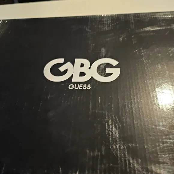 Gbg by Guess Hayden Gray quilted riding tall boots sz 5