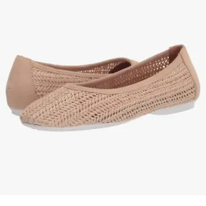 Gentle Souls by Kenneth Cole 7.5M Eugene Travel Ballet Flats Packable Woven
