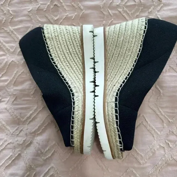 Gentle Souls Womens Elyssa Black Espadrilles Size 6 Medium SUPER COMFORTABLE
