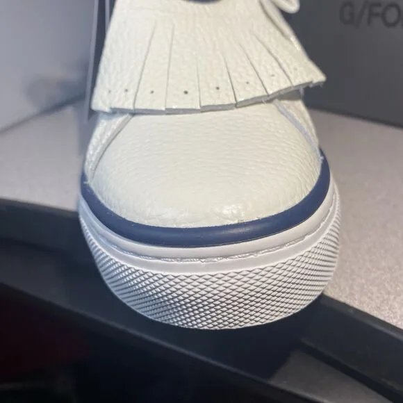 G/Fore G4 Fore USA Kiltie Disruptor Golf Shoe Sneakers Ladies  10 White Navy