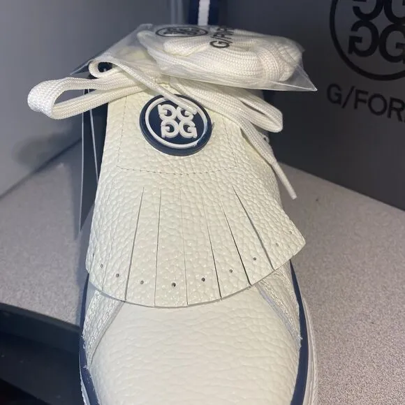 G/Fore G4 Fore USA Kiltie Disruptor Golf Shoe Sneakers Ladies  10 White Navy