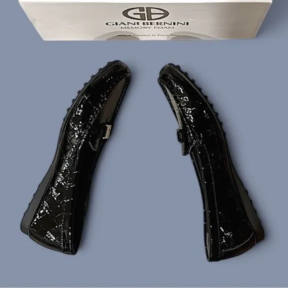 Giani Bernini Dailyn Croc Loafers Black