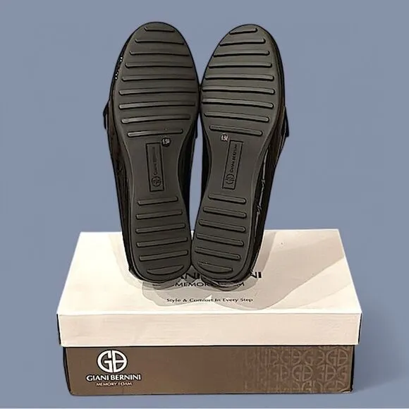 Giani Bernini Dailyn Croc Loafers Black