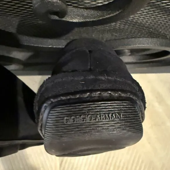 Giorgio Armani Men's Black Loafers