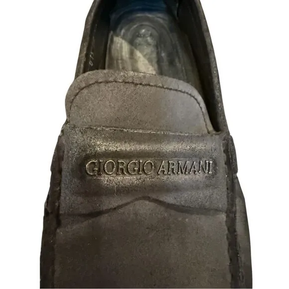 Giorgio Armani Men's Black Loafers