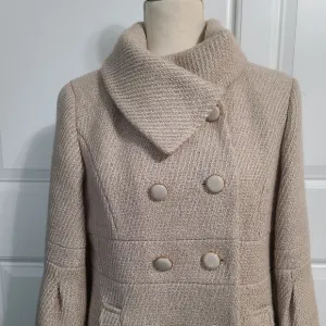 Gold Shimmer Pea Coat