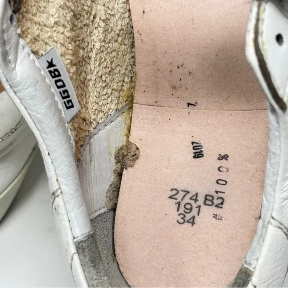 Golden Goose Kids Old School Sneakers Size 34