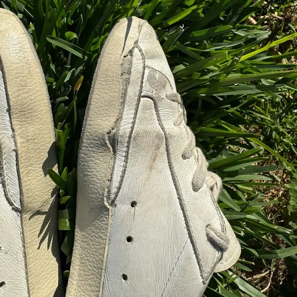 Golden Goose leather fashion sneakers kids size 2