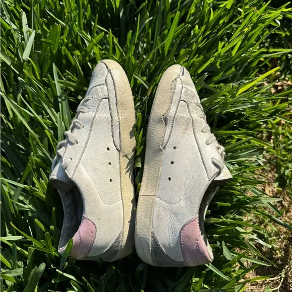 Golden Goose leather fashion sneakers kids size 2