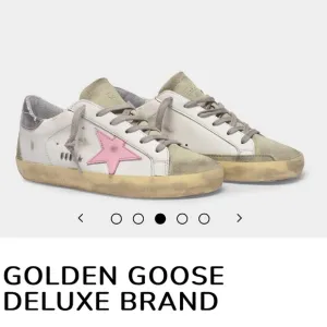 Golden Goose leather fashion sneakers kids size 2