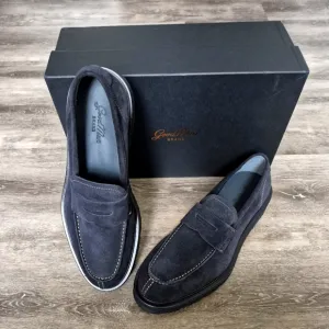 Good Man Brand Men's Navy Loafers