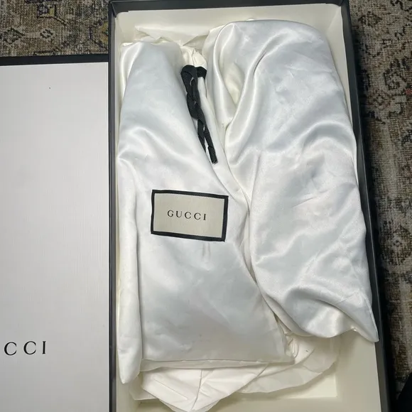 Gucci Black and Red Men's Sneakers