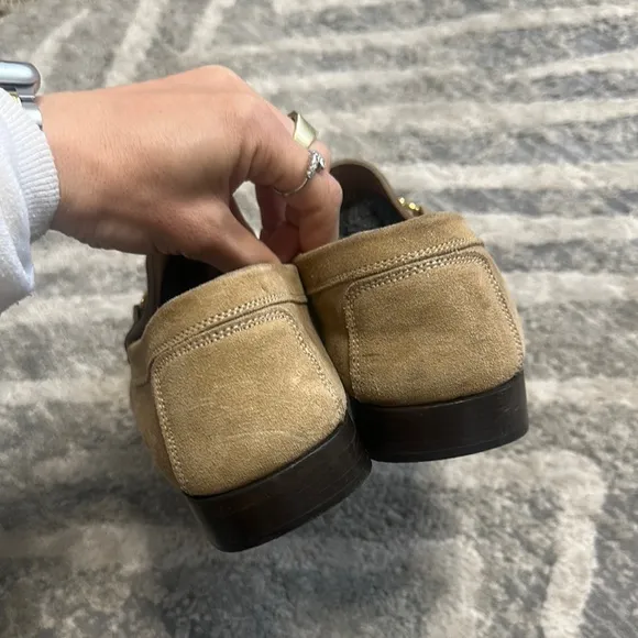 Gucci Men's Suede Tan Loafers