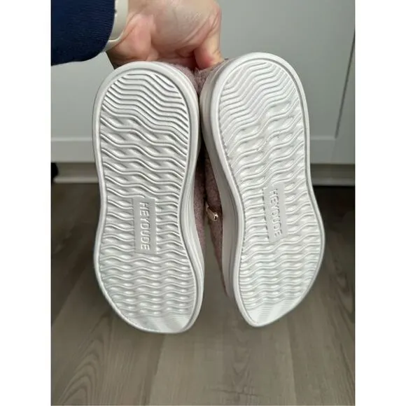 Hey Dude Karina Sherpa Slip On Fashion Sneakers Women’s Size 5 Brand New
