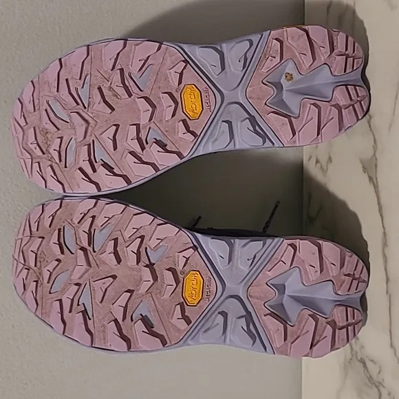 Hoka Anacapa 2 Low GTX Vibram Mega Grip Gore-Tex Purple Running Shoes Wmns 8B