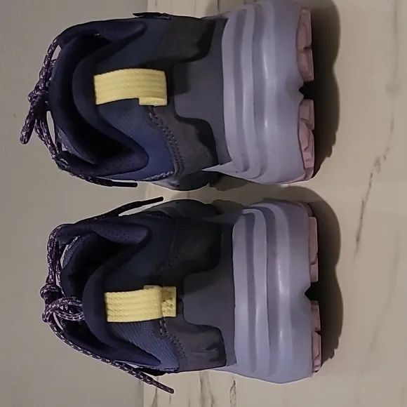 Hoka Anacapa 2 Low GTX Vibram Mega Grip Gore-Tex Purple Running Shoes Wmns 8B