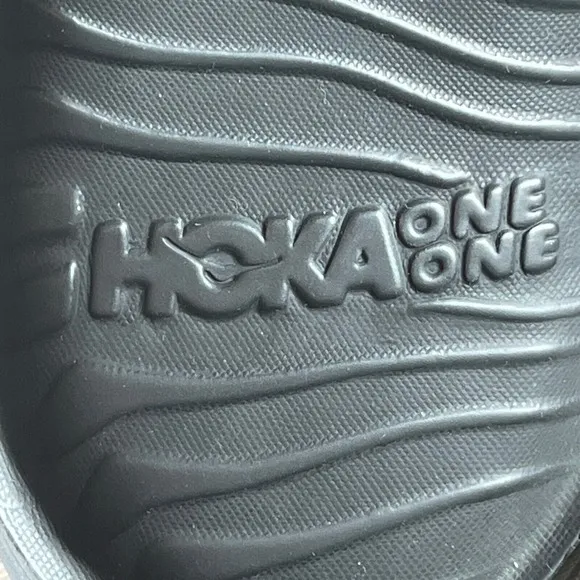 Hoka One One Ora Recovery Slides Sandals Black Comfort Mens 11