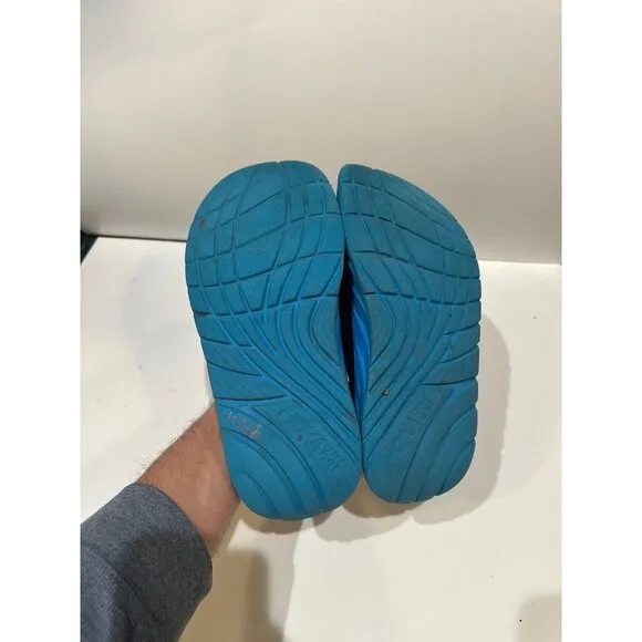 HOKA ORA Recovery Slides Ebony/Dresden Blue - Size 10