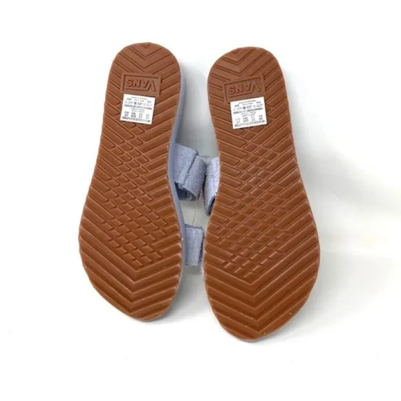 🔥HOT SALE🔥VANS Cayucas Mega Platform Gray Women’s Suede Sandals VN0A4U1XUNY
