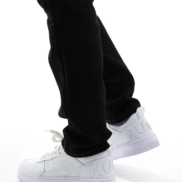 Hugo  • Men's White Leather Kilian Sneakers