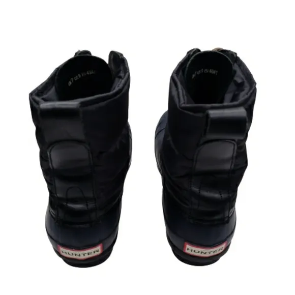Hunter Original Short Quilted Lace-Up Boots