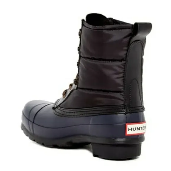 Hunter Original Short Quilted Lace-Up Boots