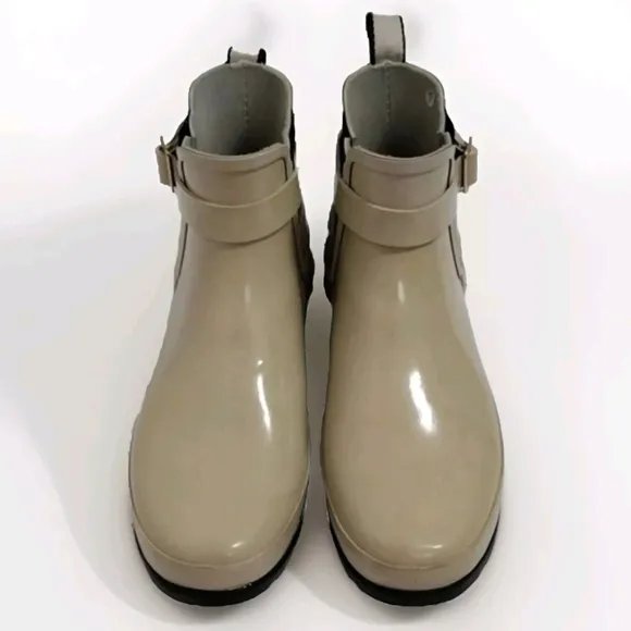 Hunter Original Women's Refined Quilted Gloss Chelsea Waterproof Boots US 9
