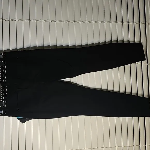 INC Denim Jeans Black Size 12 NWT