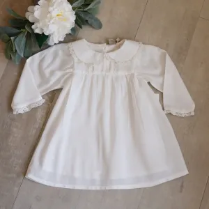 Ivory Heirloom Dress Long Sleeve Special Occasion Size Newborn Boutique NWT