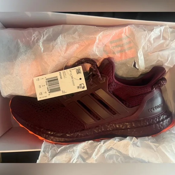 IVY PARK Unisex Maroon and Orange Sneakers