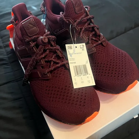 IVY PARK Unisex Maroon and Orange Sneakers