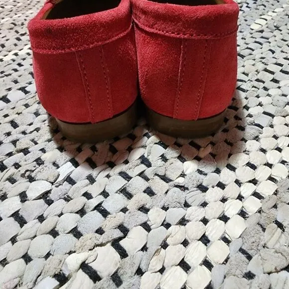 J. Crew 'James' Suede Loafers - Soft Fuchsia