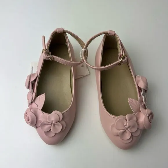 Janie and Jack FLOWER BALLET FLAT