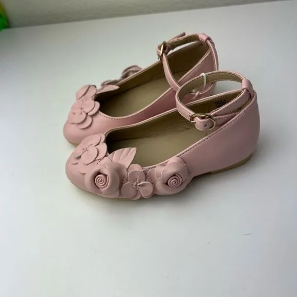 Janie and Jack FLOWER BALLET FLAT