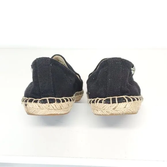 Jason Polan x Soludos Wink Smoking Slipper Espadrilles US 8.5
